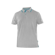 Polokošile CXS HENRY, pánské, krátký rukáv, šedo-modrá, vel. S
