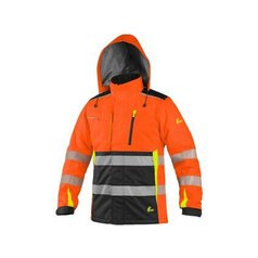 Bunda CXS BENSON, výstražná, zateplená, oranžovo-černá, vel. S