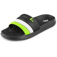 Obuv CXS GULF, nazouvák, černo - zelený, vel. 36