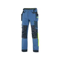 Kalhoty CXS NAOS pánské, modro-modré, HV žluté doplňky, vel. 46
