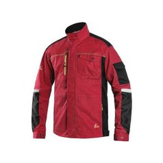 Blůza CXS STRETCH, pánská, červeno - černá, vel. 46